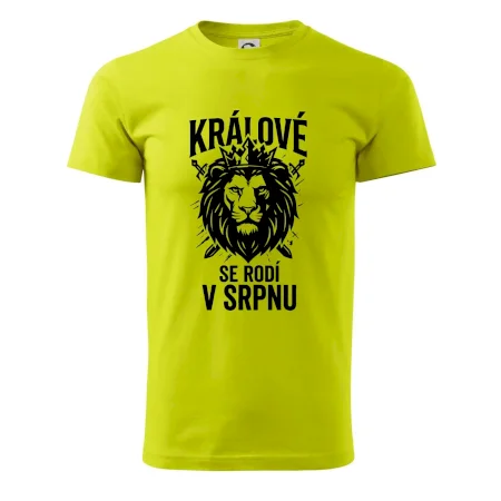 Lev a meče králové se rodí v srpnu