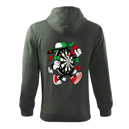 Šipkař kreslený terč