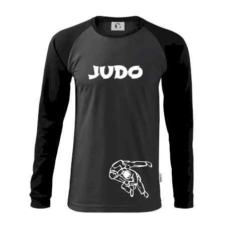 Judo nápis + postavy