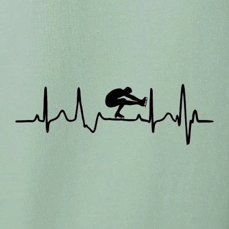 EKG lední brusle