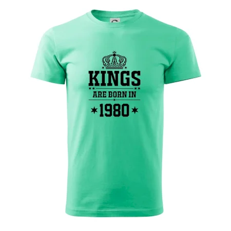 Kings are born in 1980