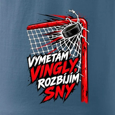 Hokejový střelec vymetá vingly