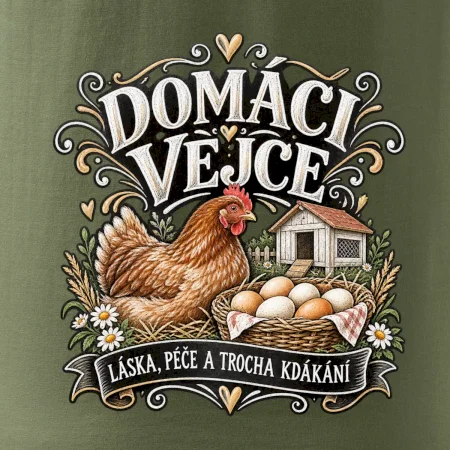 Domácí vejce z farmy