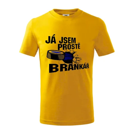 Ja jsem prostě brankář hokej