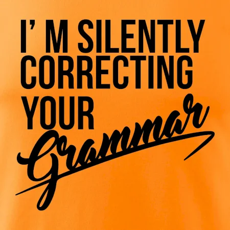 Correcting grammar