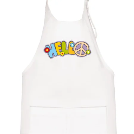 Hello hippie symbol