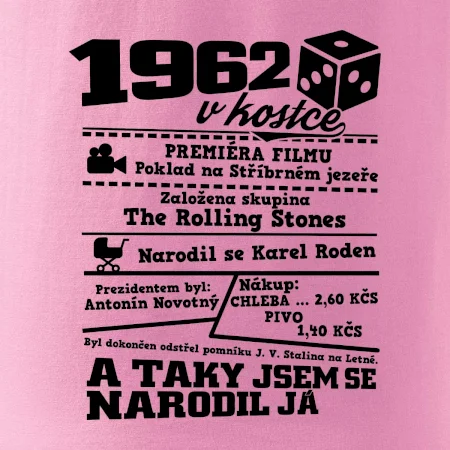 1962 v kostce