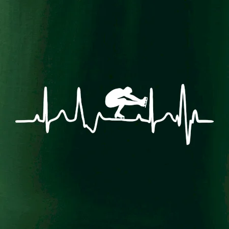 EKG lední brusle