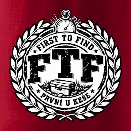 FTF první u keše vítězný odznak