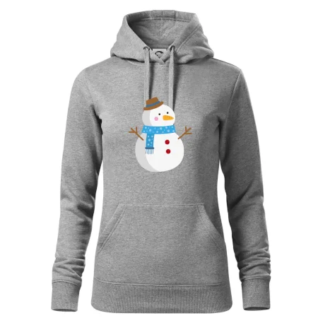 Sněhulák se šálou