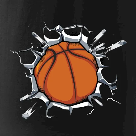 Basketbal míč v triku