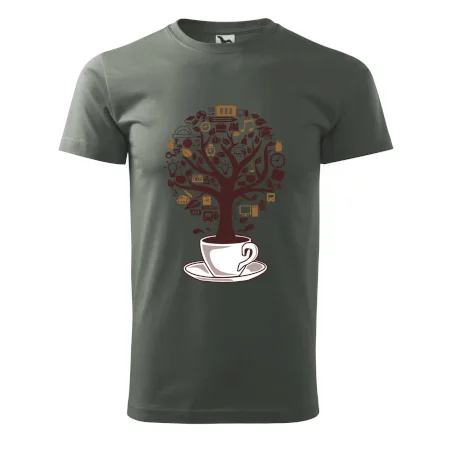 Coffee Tree parts from school icon