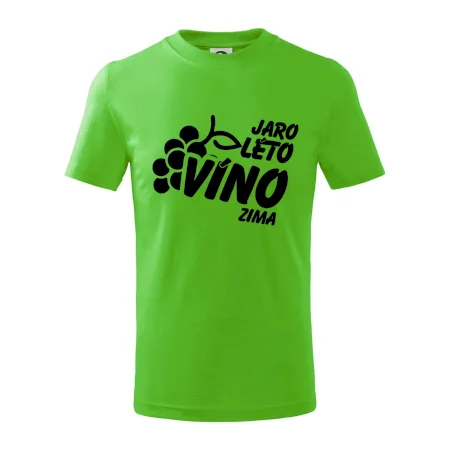 Jaro, léto, víno, zima