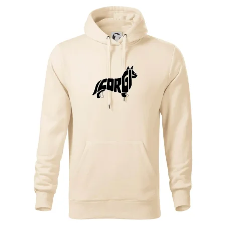 Corgi - nápis v těle