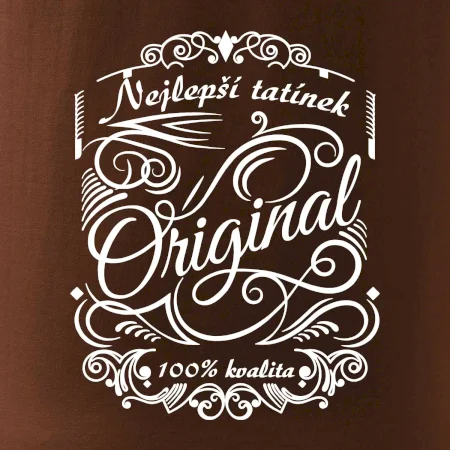 Vintage nejlepší tatínek 100% kvalita