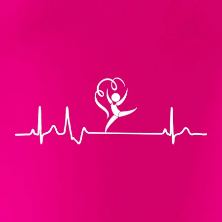 EKG moderní gymnastika stuha