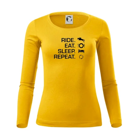 Ride Eat Sleep Repeat koně