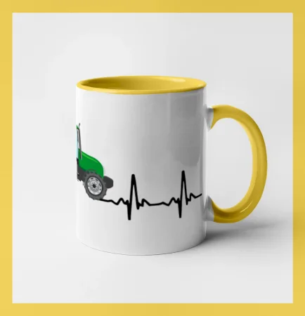 Traktor barevný ekg