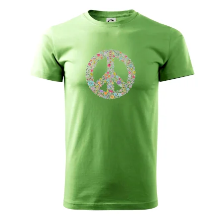 Peace symbol lístečky