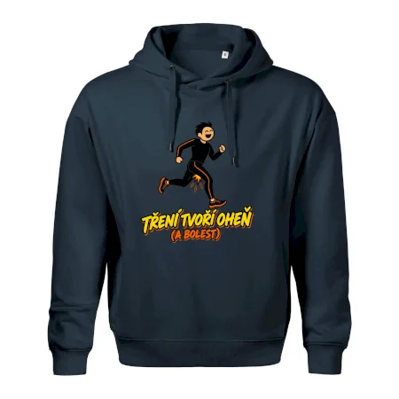 Běžecké tření tvoří oheň