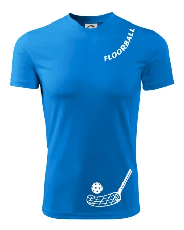 Floorball nápis šikmo