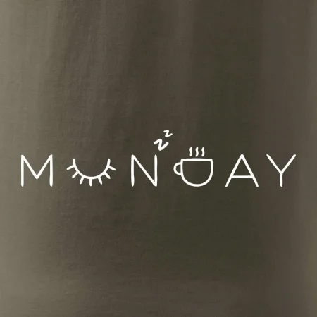 Monday nápis