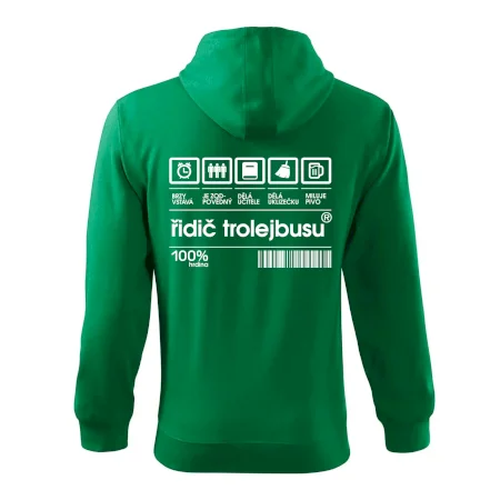 Čárový kód -  Řidič trolejbusu