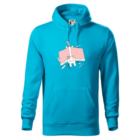 Učení na státnice kočka