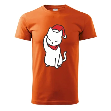 Vánoční kočka mávající