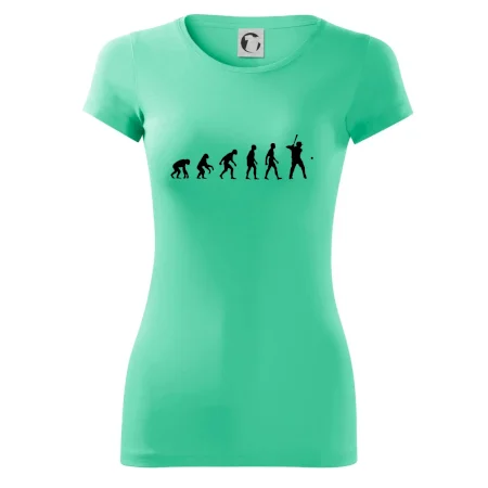 Evoluce baseball pálkař nápřah + míček