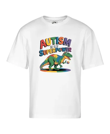 Stojící Rex Autism is my superpower