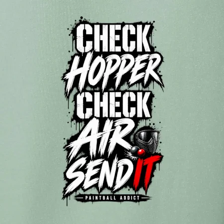 Kontrola zásobníku check hopper air paintball