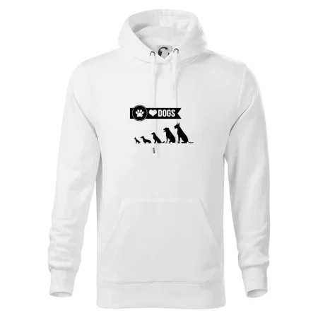 I love dogs - tlapka