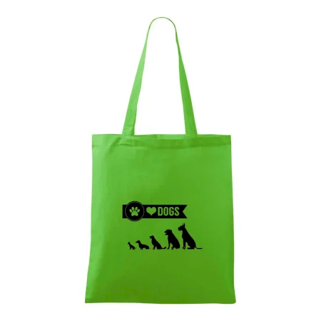 I love dogs - tlapka