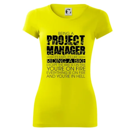 Being A Project Manager - bike