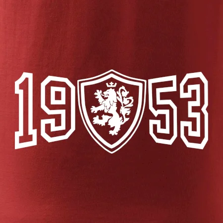 Narozeninový motiv - znak - 1953