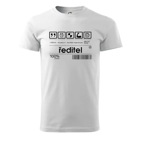 Čárový kód - Ředitel