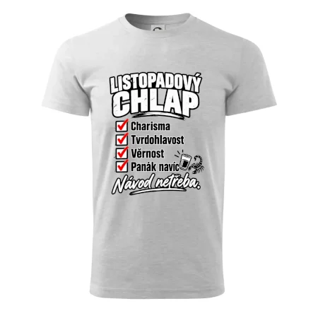 Listopadový chlap charisma a panák navíc