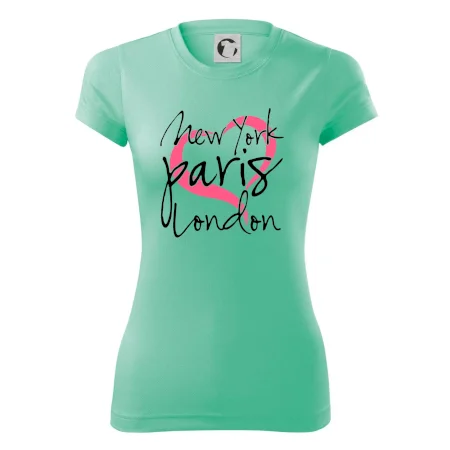 I love NYC Paris London