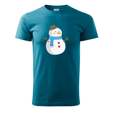 Sněhulák se šálou