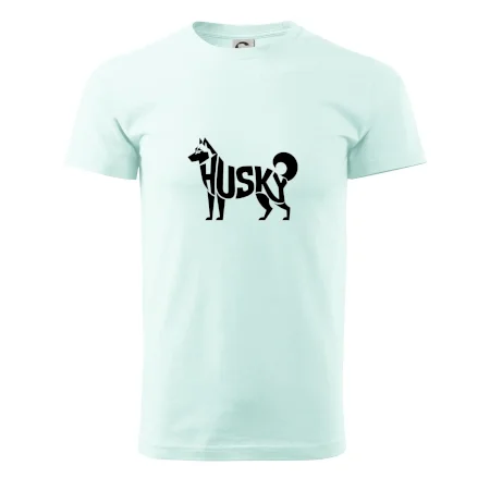 Husky nápis v těle