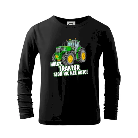 Holky, traktor stojí víc než auto