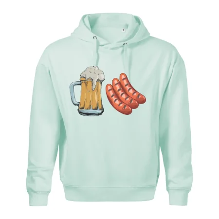 Pivo a klobása