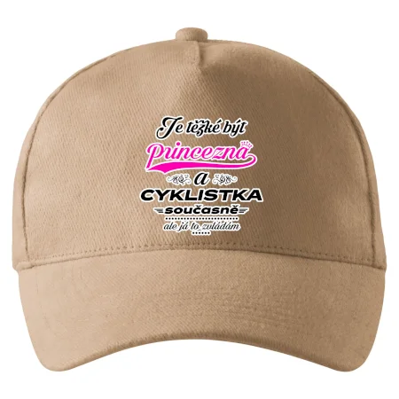 Je těžké být princezna - cyklistka