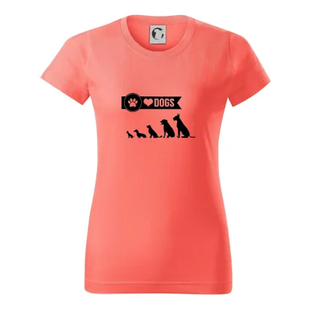 I love dogs - tlapka