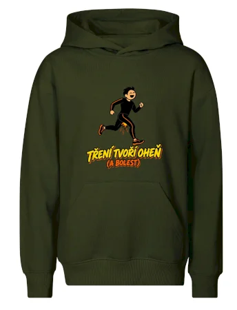 Běžecké tření tvoří oheň