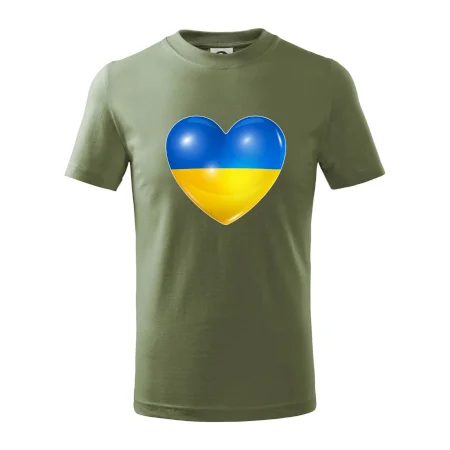 Ukrajina srdce vlajka
