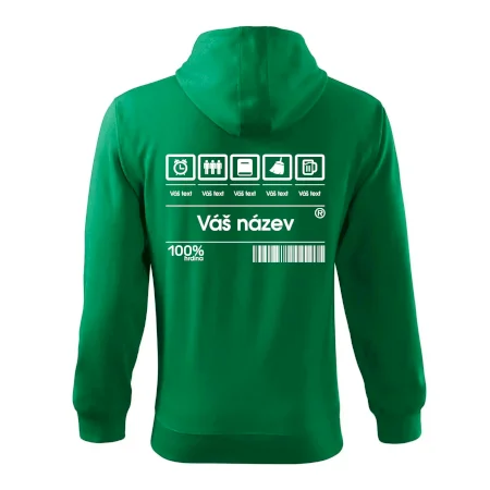 Čárový kód - Vlastní text