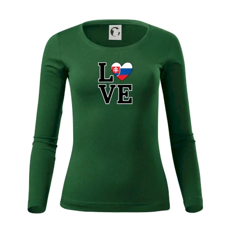 Love Slovenská vlajka