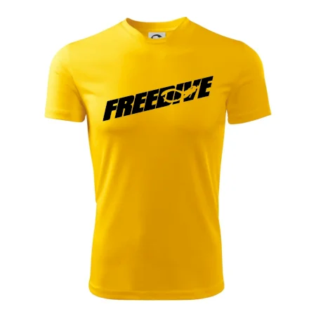 Freedive - nápis s potápěčem